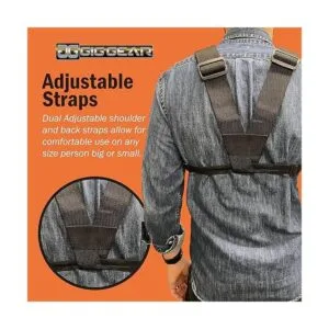 Gig Gear Arnés de pecho de dos manos para tablet iPad y_5