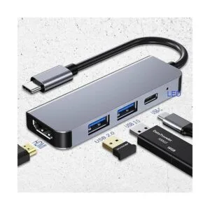 Hub USB C QCEs USB C a HDMI Multiport Adapter Pantalla 4K_2