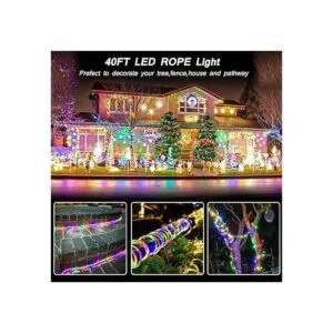 Bebrant Tira de luces LED funciona con pilas_2