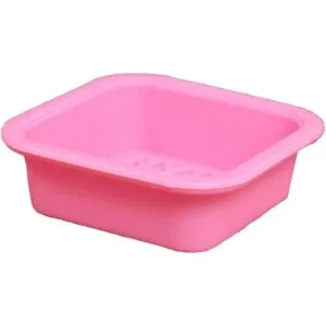 AKOAK Juego de 6 moldes de silicona cuadrados hechos a_2