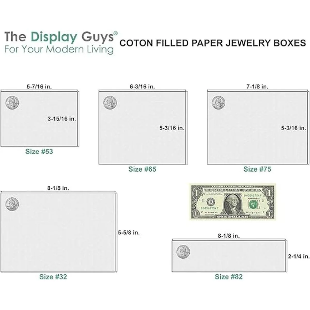 TheDisplayGuys Caja de regalo de cartón relleno de_7