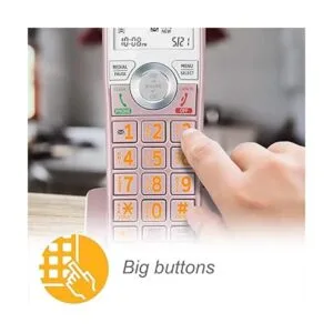 ATT CL82257 DECT 6.0 Teléfono inalámbrico de 2_5