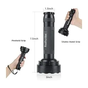 Linterna de luz negra UV súper brillante 100 LED para_4