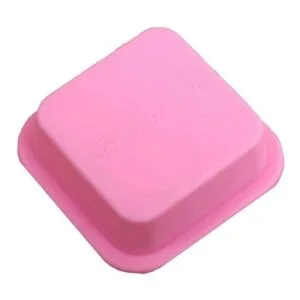 AKOAK Juego de 6 moldes de silicona cuadrados hechos a_4