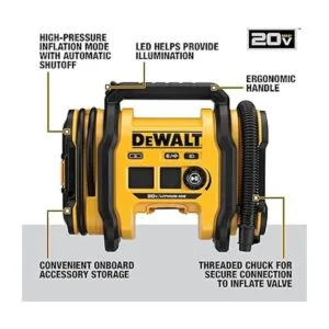 DEWALT DCC020IB Inflador máximo de 20 V vacío_2