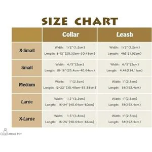 ARING PET collar y correa para perro kit de collar de_6