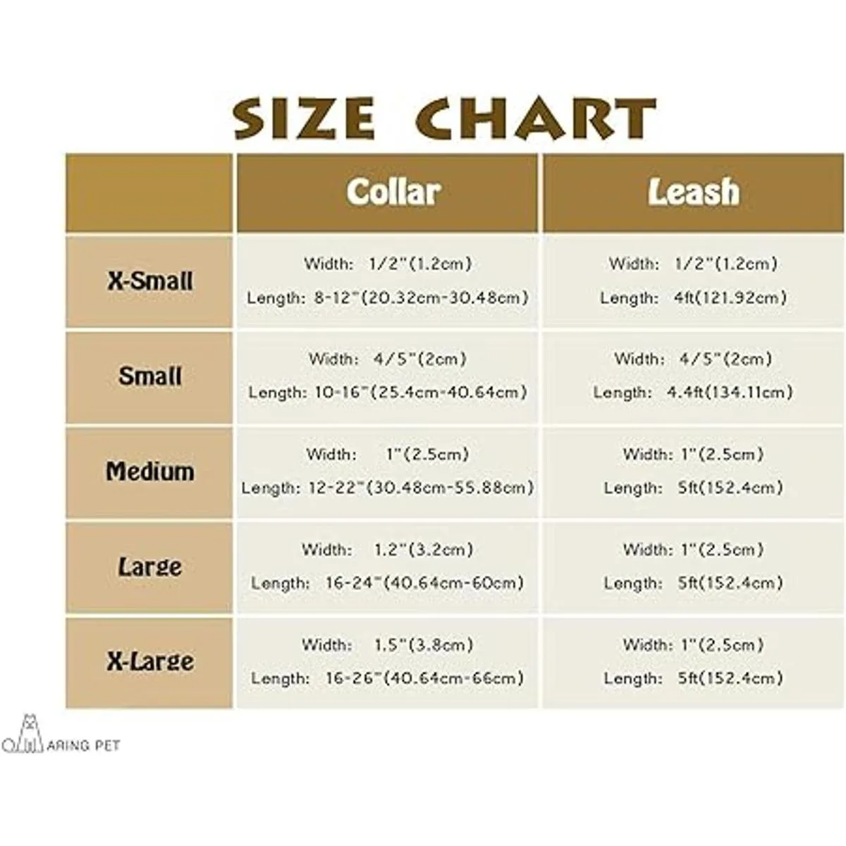 ARING PET collar y correa para perro kit de collar de_6