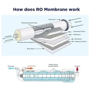 Membrane Solutions Membrana RO de 75 GPD membrana de_3