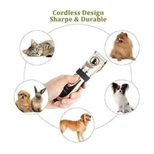 Ceenwes Cortapelos para perros con estuche de_5