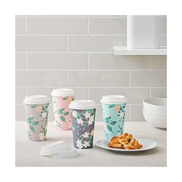 Paquete de 48 tazas de papel desechables para café de 16_2