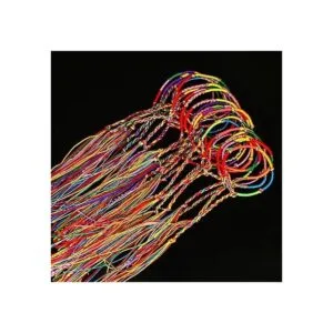 Resinta 40 pulseras trenzadas hechas a mano de varios_5