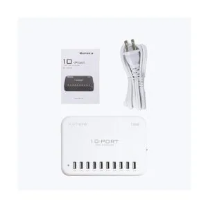 Estación de carga USB de 120 W 24 A 10 puertos para varios_5