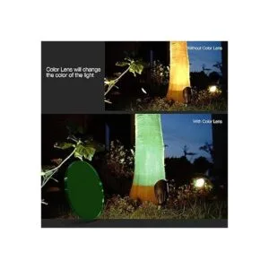 GOODSMANN Lentes de color verde con clip de metal filtro_4