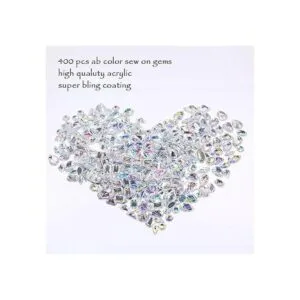 400 piezas para coser en gemas de diamantes de imitación_3