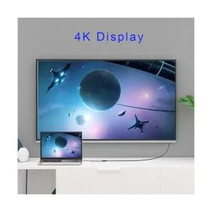 Hub USB C QCEs USB C a HDMI Multiport Adapter Pantalla 4K_4