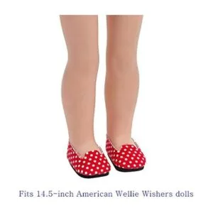 6 pares de zapatos de muñeca para muñecas de 14.5_4