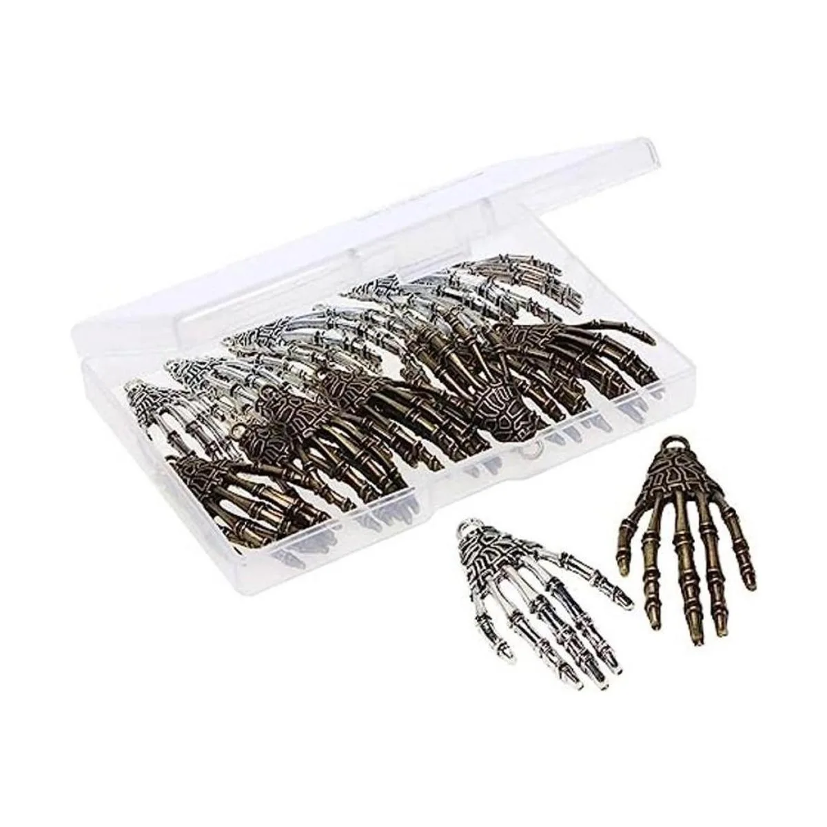 Shapenty Garras de mano de esqueleto de metal accesorios_1