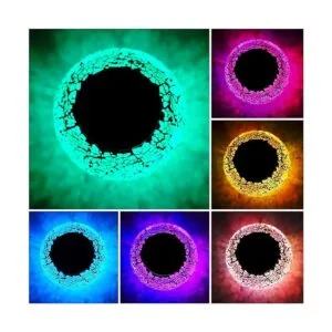 Lámpara de mesa de cristal solar que cambia de color_6