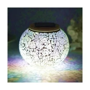 Lámpara de mesa de cristal solar que cambia de color_5