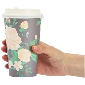 Paquete de 48 tazas de papel desechables para café de 16_4