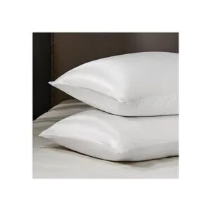 Bedsure Juego de 2 fundas de almohada de satén_3