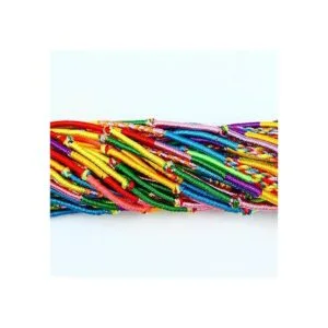 Resinta 40 pulseras trenzadas hechas a mano de varios_4