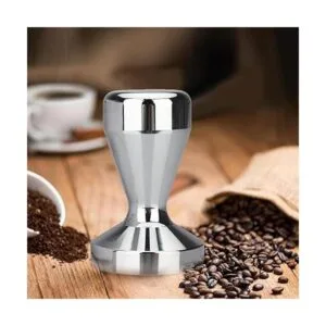 Tamper de café 1.929 in prensa de café espresso acero_4