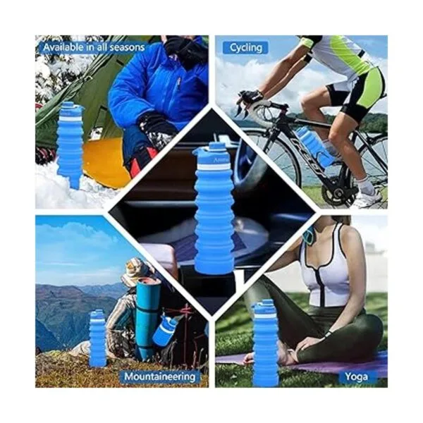 Anntrue Collapsible Water Bottle FoodGrade Silicone_5