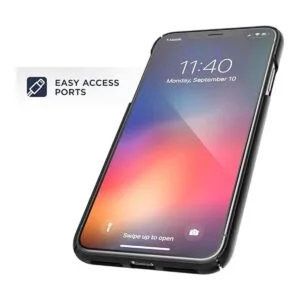 Carcasa para iPhone XR con clip de cinturón con función_5