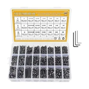 M2 M3 M4 Tornillos de aleación de acero y 1200 unidades_1