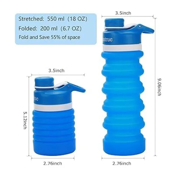 Anntrue Collapsible Water Bottle FoodGrade Silicone_3