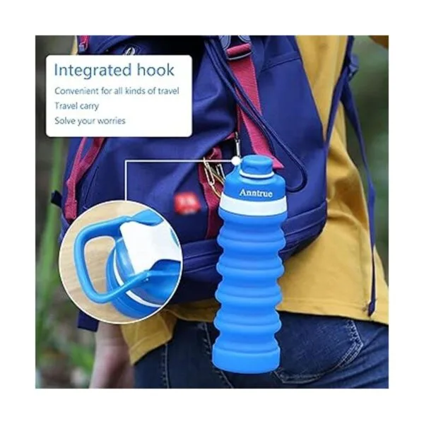 Anntrue Collapsible Water Bottle FoodGrade Silicone_6