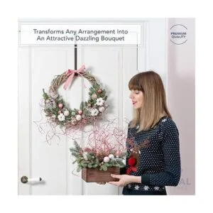 Royal Imports Llenador de jarrón rizado con purpurina_3