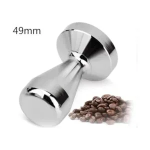 Tamper de café 1.929 in prensa de café espresso acero_3