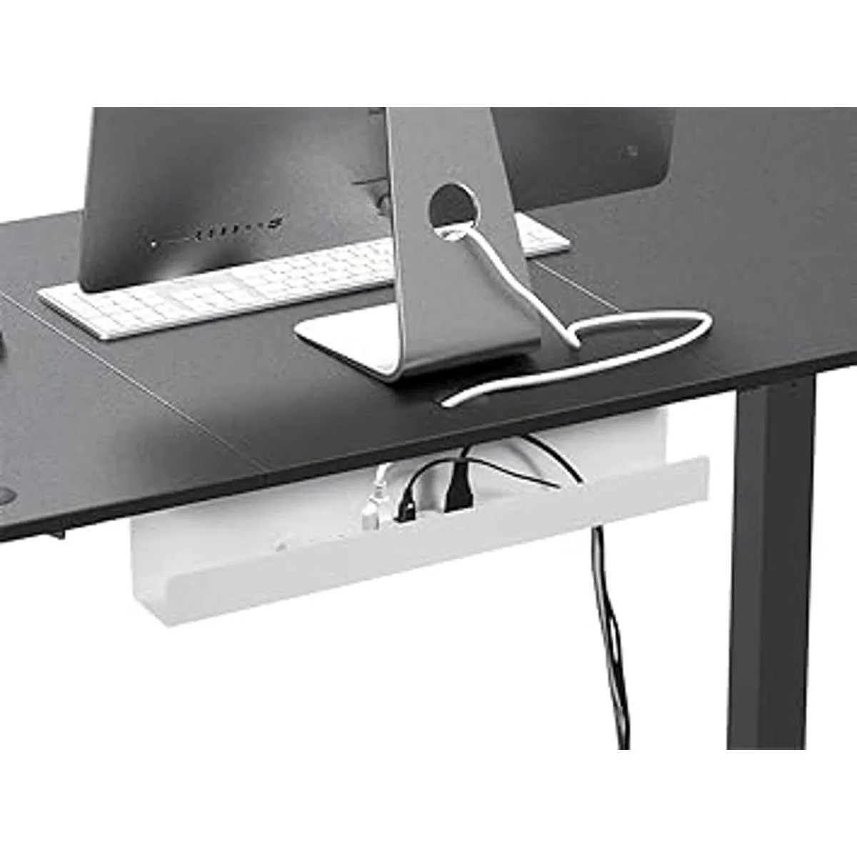 Monoprice Bandeja de cables para debajo del escritorio_4