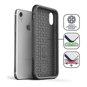 Carcasa para iPhone XR con clip de cinturón resistente_4