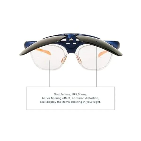 Holulo Gafas de soldadura abatibles gafas de seguridad_3