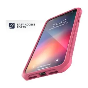 Carcasa protectora para iPhone XR transparente con_3