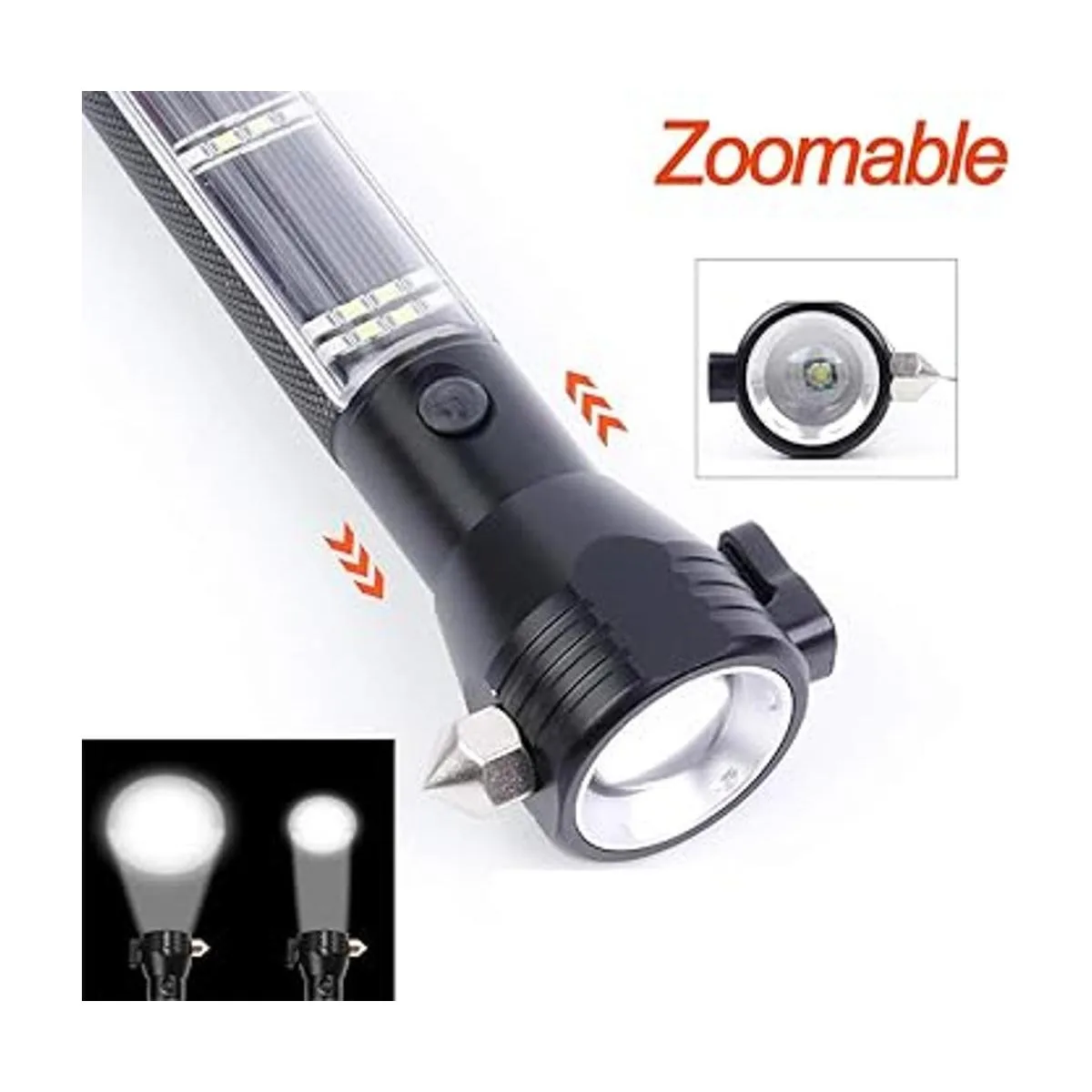 Lebote Linterna táctica de energía solar linterna_5