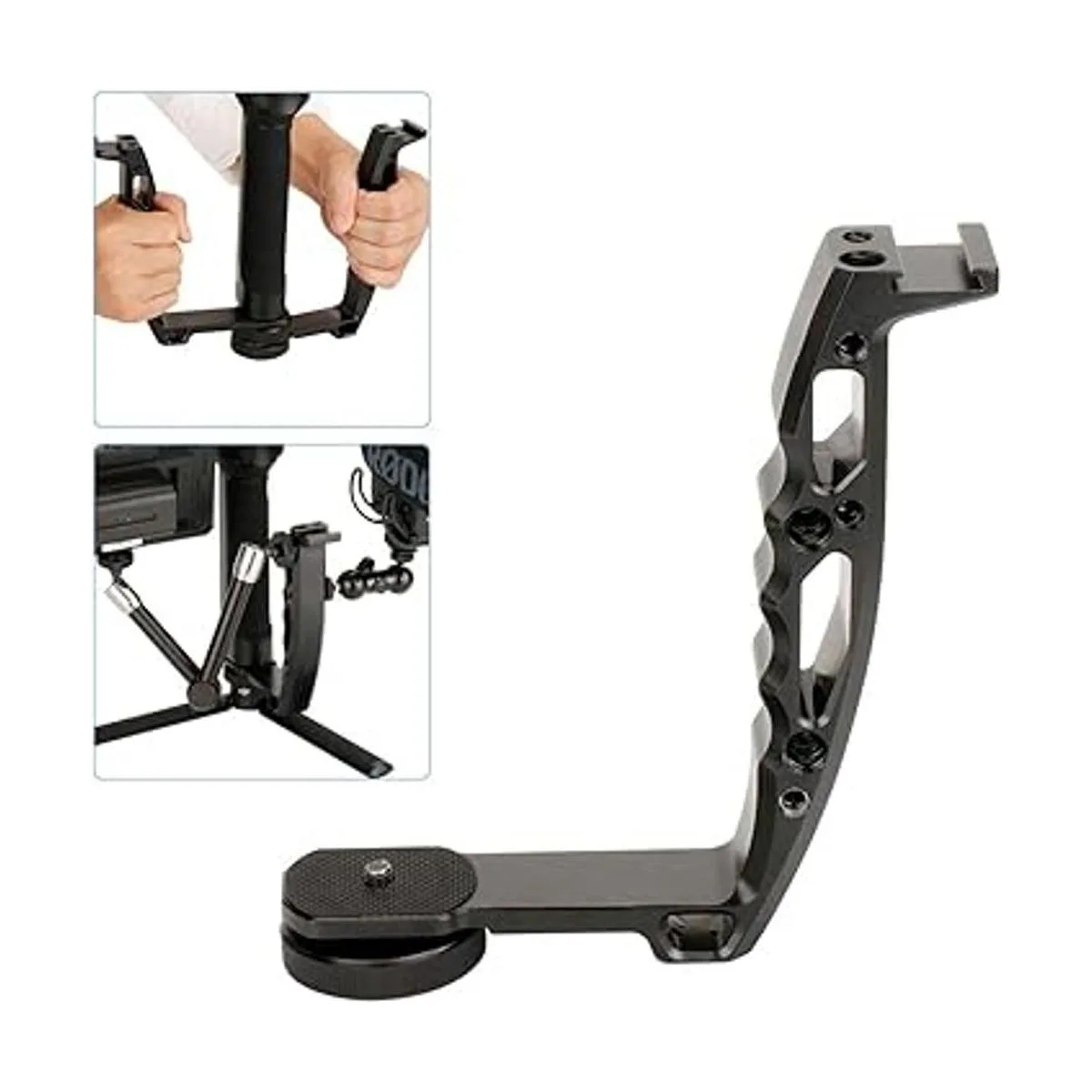 DH03 Mango de cardán de mano con zapata fría para montar_2