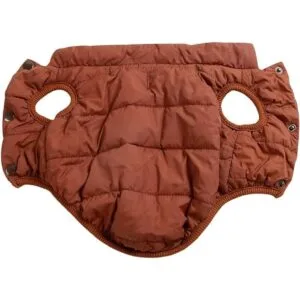 JoyDaog Chaqueta de forro polar para perro 2 capas para_3
