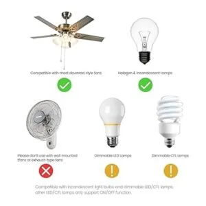 Eogifee Kit universal de control remoto y receptor de_4