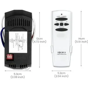 Eogifee Kit universal de control remoto y receptor de_6