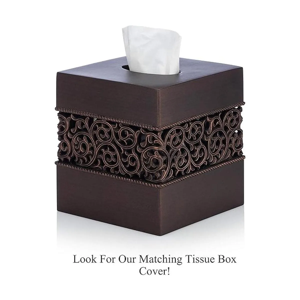 Essentra Home Dispensador de jabón líquido de bronce para_4