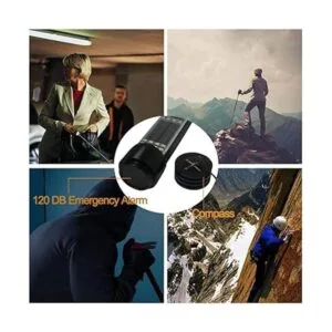 Lebote Linterna táctica de energía solar linterna_4