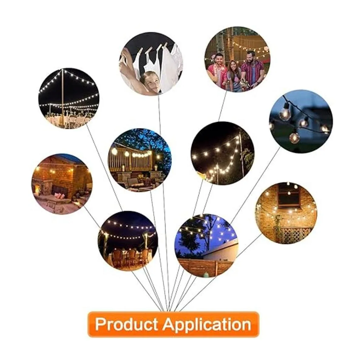 FOLUXING Cable de cuerda de alambre de 150 pies alambre_4