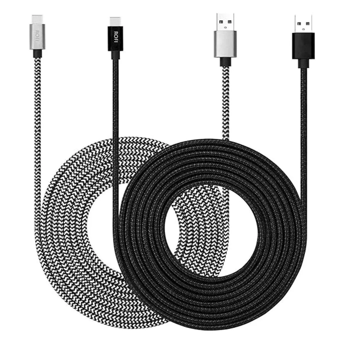 Cable USB tipo C de 9.8 ft con carga rápida de 3 A 2_1