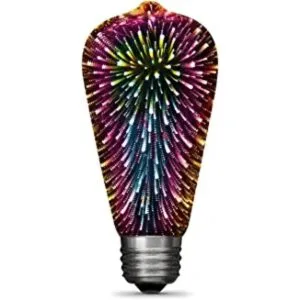 Feit Electric Infinity 3D Fireworks Bombilla LED ST19_1
