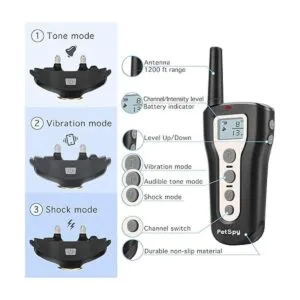 PetSpy P320N Collar de choque para perro con control_5