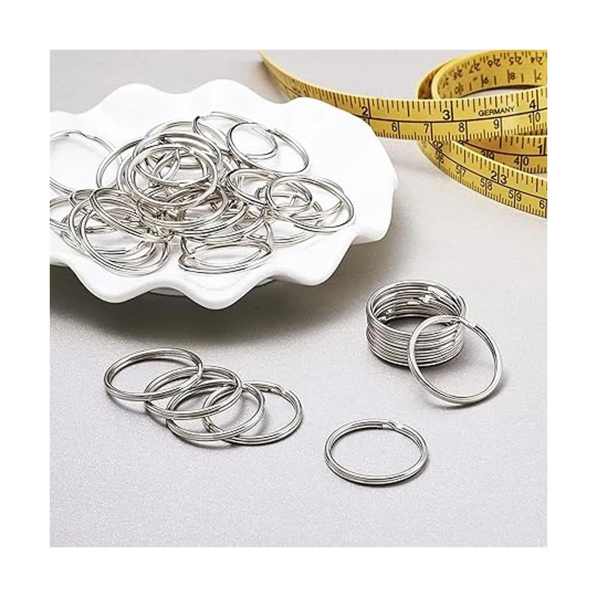 Craftdady 1000 conectores redondos divididos para llavero_6